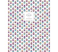 Cupcake Notebook - Ruled Pages - 8x10 - Large: (White Edition) Fun notebook 192 ruled/lined pages (8x10 inches / 20.3x25.4 cm / Large Jotter)