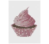 Cupcake Pink - Cross Stitch Kit