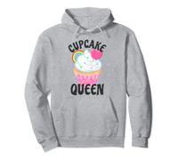 Cupcake Queen Retro Pullover Hoodie