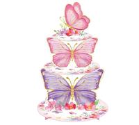 Cupcake Stand, 3 Animal Butterfly Theme Birthday Decorations, Cupcake