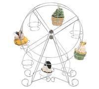 Cupcake Stand, Dessert Display Holder, Ferris Wheel Cupcake Stand 8 Cups Dessert Carrier Display Holder for Restaurants Dessert Shops Theme Party Serving Pastry Treats