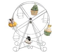 Cupcake Stand with Ferris Wheel 8 Cups Dessert Stand Stand for Restaurants Dessert Shops Theme Party Pastry Treat Service
