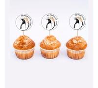 Cupcake topper, hijab cupcake topper, cupcake topper, my hijab is my crown