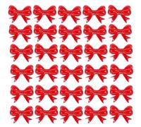 Cupcake Toppers Birthday, Bow Party Decorations,Bow Picks Set Cupcake Decorations | for Birthday Christmas Holiday Thanksgiving Engagement Food Appetizers Cocktail Fruit Drink