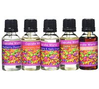 Cupcake World Dessert Dreams Selection Food Flavouring Bottles 28.5 ml (Pack of 5)