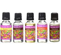 Cupcake World Intense Food Flavourings Favourites Pack 28.5 ml (Total 5 Flavours)