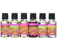 Cupcake World Puddings Selection Pack Food Flavouring Bottles 28.5 ml (Pack of 6)