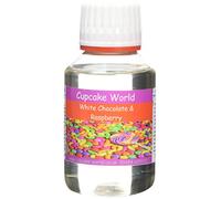 Cupcake World White Chocolate and Raspberry Intense Food Flavouring 100 ml