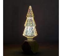 cupeohome 3D LED Firework Light Bulbs Without a lamp Holder,Vintage Edison Bulbs with Star, Heart, Christmas Tree,Color Changing Decorative Bulbs for E27 Socket, Party,Festival Decor (Christmas Tree)