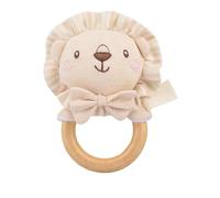 Cupere Wooden Bottle Bunny Sleepy Ring - Animal Sleep Fuzzers | Soft Shaker Crushers for Boys | Pllush Child Hand Grip Sensory Toys | Get the