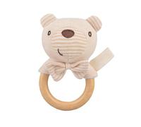 Cupere Wooden Bottle Bunny Sleepy Ring - Animal Sleep Fuzzers | Soft Shaker Crushers for Boys | Pllush Child Hand Grip Sensory Toys | Get the
