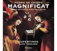 Cupertinos Lus Toscano - Cristo: Magnificat, Marian Antiphons & Missa Salve regina - CD - Hyperion