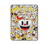 Cuphead Expressions Fleece Throw Blanket | 45 x 60 Inches