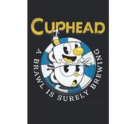 Cuphead Mugman Poker Chip Brewing Brawl Premium: Daily Planner - Undated Daily Planner for Staying on Track