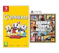 Cuphead (Switch) & Grand Theft Auto V (PS5)