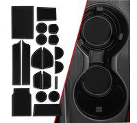 CupHolderHero Compatible with Lexus RX 350 Accessories 2016-2024 - Premium Custom Interior Non-Slip Anti Dust Cup Holder Inserts, Center Console Liner Mats, Door Pocket Liners 20pc Set (Gray Trim)
