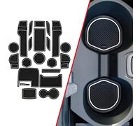 CupHolderHero for Honda Civic Accessories 2013-2022 Premium Custom Interior Non Slip Anti Dust Cup Holder Inserts, Center Console Liner Mats, Door Pocket Liners Set