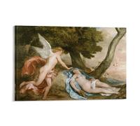 Cupid And Pucek Anthony Van Dyck Poster Artworks Canvas Poster Wall Art Prints Home Modern Decor 16x24inch(40x60cm)