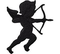 Cupid Arrow Iron On Patch Sew On Cherub Love Cherubs Cupids Embroidered Badge