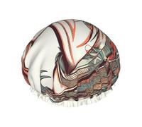 Cupid Arrow Love Horse Double Layered Shower Cap For Women Reusable Suitable For Bathing Spa