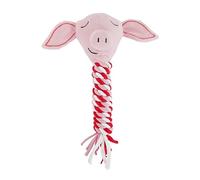 Cupid & Comet Christmas Plush & Squeaky Dog Toys (Pig In Blanket)