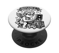 Cupid Funny Nerd Saying Anti-Valentine's Day Love PopSockets Adhesive PopGrip