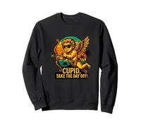Cupid Funny Saying Anti-Valentine's Day Love Sweatshirt