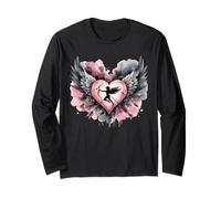 Cupid Heart Valentines Holiday Love Arrows Long Sleeve T-Shirt