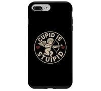 Cupid Is Stupid Hate Valentines Anti Valentine Stupid Cupid Case for iPhone 7 Plus/8 Plus