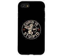 Cupid Is Stupid Hate Valentines Anti Valentine Stupid Cupid Case for iPhone SE (2020) / 7/8
