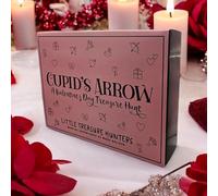 Cupid’s Arrow - A Valentine’s Day Treasure Hunt. Interactive Activity with Clues, Treasure Hunt Tracker, Special Rewards, and Letters from Cupid