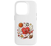 Cupid Sports Love Heart Champion Case for iPhone 14 Pro