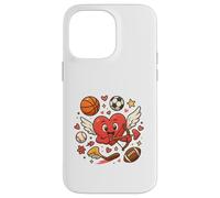 Cupid Sports Love Heart Champion Case for iPhone 14 Pro Max