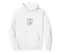 Cupids Apprentice Love Arrows Heart Romantic Gift Stunt Cupid Tshirt for Women Pullover Hoodie, Adult Unisex, White, XX-Large