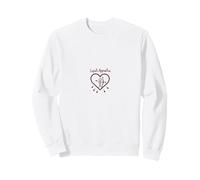 Cupids Apprentice Love Arrows Heart Romantic Gift Stunt Cupid Tshirt for Women Sweatshirt, Adult Unisex, White, Large