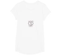 Cupids Apprentice Love Arrows Heart Romantic Gift T-Shirt, Girls, White, Small