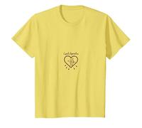 Cupids Apprentice Love Arrows Heart Romantic Gift T-Shirt, Kids, Lemon, 8 Years