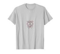 Cupids Apprentice Love Arrows Heart Romantic Gift T-Shirt, Men, Silver Grey, Medium