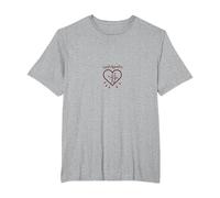 Cupids Apprentice Love Arrows Heart Romantic Gift T-Shirt, Men's Big and Tall, Heather Grey, 2X Tall