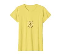 Cupids Apprentice Love Arrows Heart Romantic Gift T-Shirt, Women, Lemon, XS