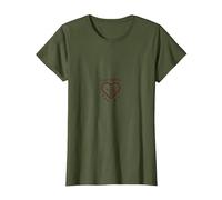 Cupids Apprentice Love Arrows Heart Romantic Gift T-Shirt, Women, Olive, XS