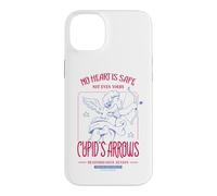 Cupid's Arrows Heartbreaker Season Retro No Heart Is Safe Case for iPhone 14 Plus