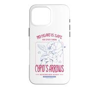Cupid's Arrows Heartbreaker Season Retro No Heart Is Safe Case for iPhone 16 Pro Max