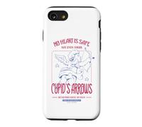 Cupid's Arrows Heartbreaker Season Retro No Heart Is Safe Case for iPhone SE (2020) / 7/8