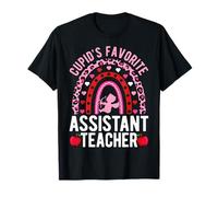 Cupids Favorite Teacher Assistant Teacher Aide Valentine Day T-Shirt