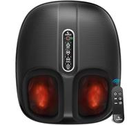 CuPiLo Cuplo Foot Massager With Heat, Fsa Hsa Eligible Shiatsu Foot Massager With Remote, Multi-level Compression Deep Foot Massage For Neuropathy And Plantar Fasciitis, It