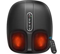 CuPiLo Cuplo Foot Massager With Heat, Fsa Hsa Eligible Shiatsu Foot Massager With Remote, Multi-level Compression Deep Foot Massage For Neuropathy And Plantar Fasciitis, It