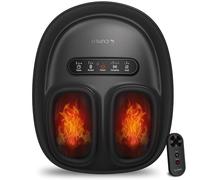 CuPiLo - Foot Massager with Heat, Shiatsu Foot Massager with Remote, Foot Massage Machine with Compression and Adjustable Kneading for Plant-Fasciitis Neuropathy Pain