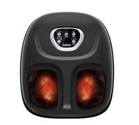 CuPiLo Foot Massager with Heat, Shiatsu Foot Massager Machine Eligible for Plantar Fasciitis, Adjustable Vibration and Compression for Neuropathy Pain Relief, Gifts for Women and