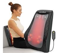 CuPiLo Shiatsu Neck and Back Massager, Heated Neck Massager, Massage Pillow for Pain Relief Deep Tissue, Gifts